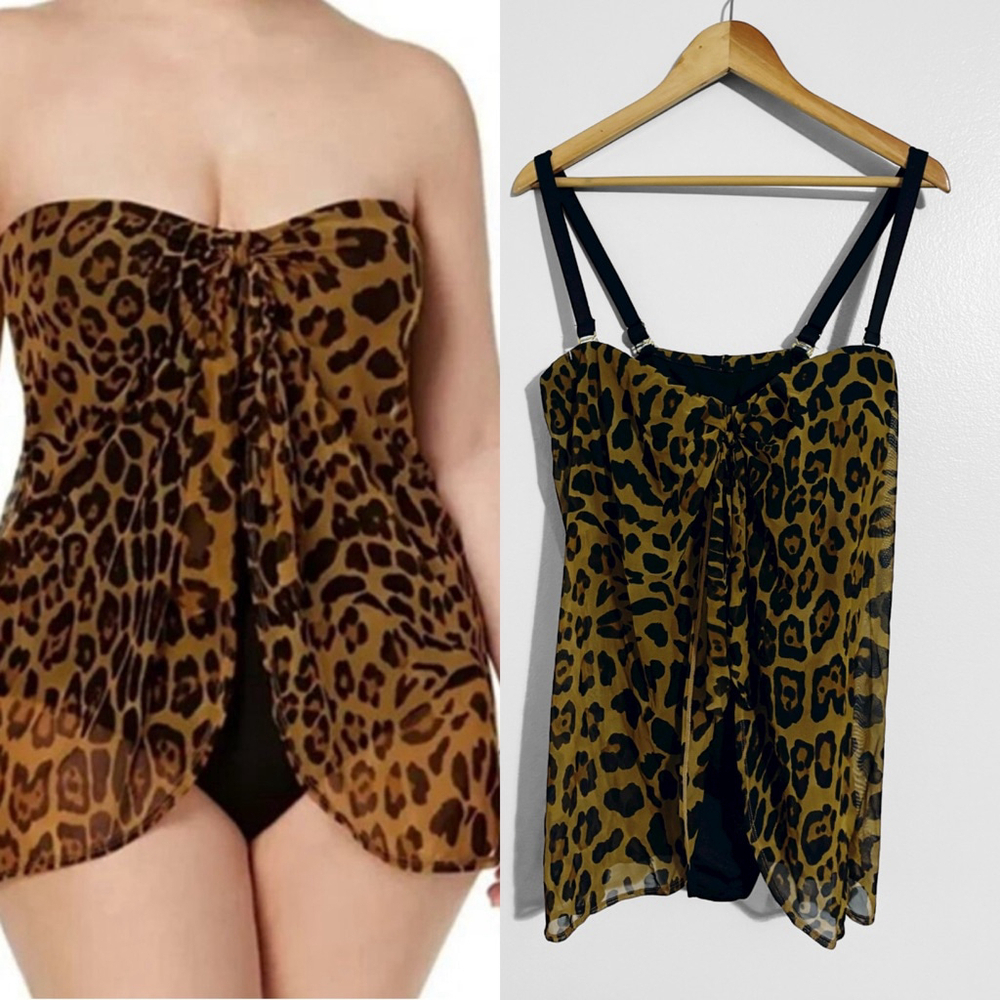 Lauren Ralph Lauren New! Cheetah Bathingsuit